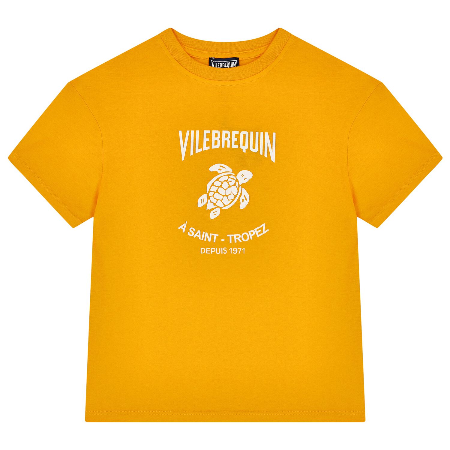 Boys Yellow Turtle T-Shirt, 1, hi-res image number null