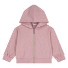 Younger Girls Ivory & Pink Cat 3 Piece Tracksuit, 2, hi-res