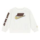 Younger Boys Ivory & Burgundy Logo Tracksuit, 2, hi-res