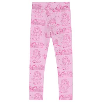 Girls Pink Dora The Explorer Leggings
