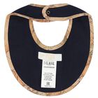 Baby Boys Navy Blue & Beige Geo Map Babygrow Gift Set, 2, hi-res