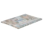 Ivory & Blue Ballet de Paris Baby Carr&eacute; Swaddle Blanket, 1, hi-res