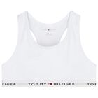 Girls Black & White Logo Bra Tops (2-Pack), 1, hi-res