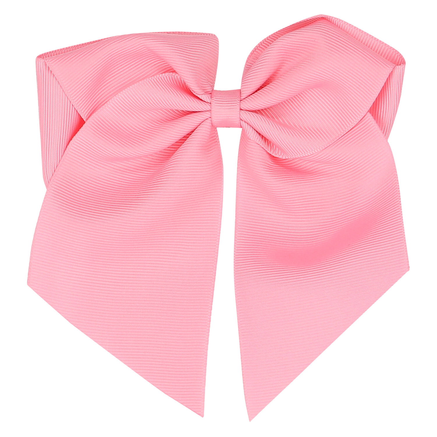 Girls Light Pink Bow Hair Clip, 6, hi-res