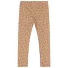 Girls Ivory, Beige & Black Leggings Set, 1, hi-res