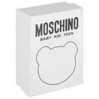 White Teddy Bear Baby Sandals, 1, hi-res