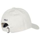 Boys Ivory Polo Bear Cap, 1, hi-res