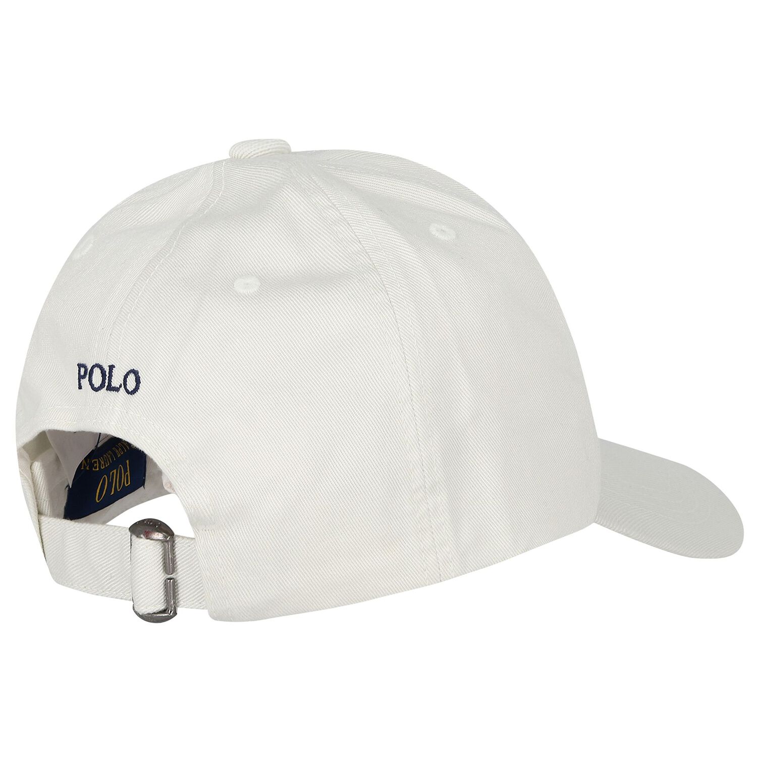 Boys Ivory Polo Bear Cap, 1, hi-res