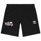 Younger Girls Black Hello Kitty Shorts Set, 1, hi-res