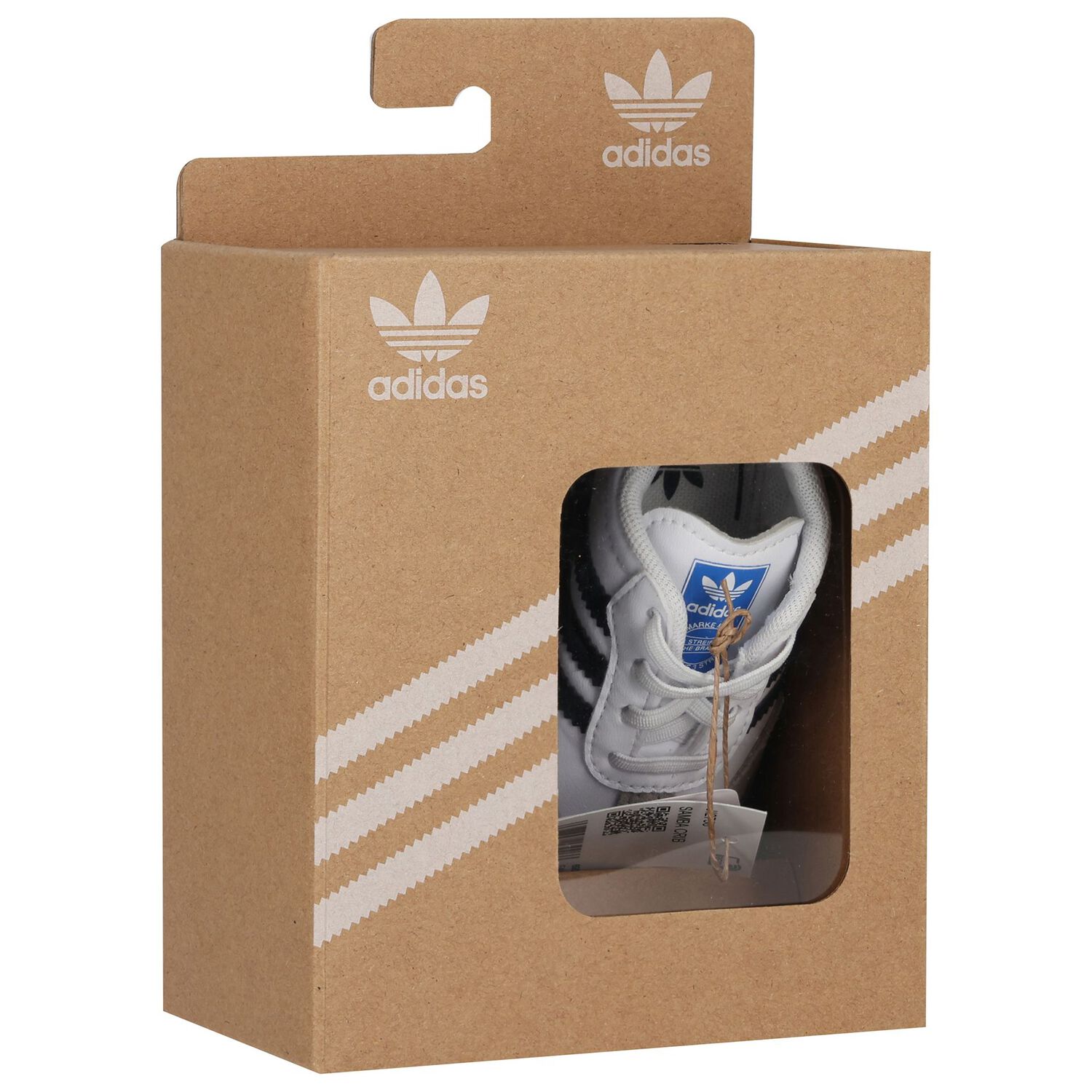 White Samba OG Baby Pre Walker Shoes, 1, hi-res