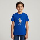 Boys Blue Logo T-Shirt, 2, hi-res
