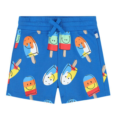 Younger Boys Blue Pop-Sickle Shorts
