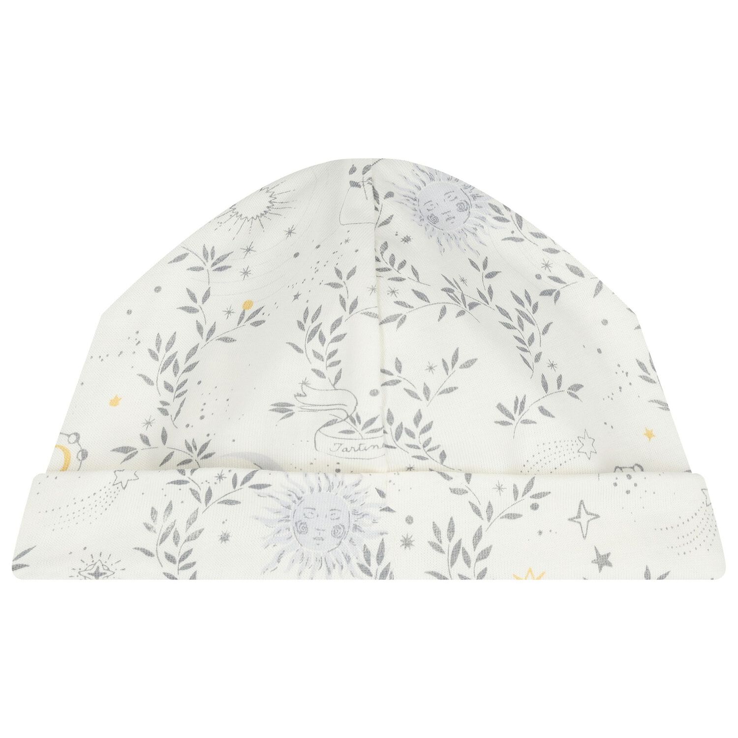 Ivory Star Baby Hat, 1, hi-res