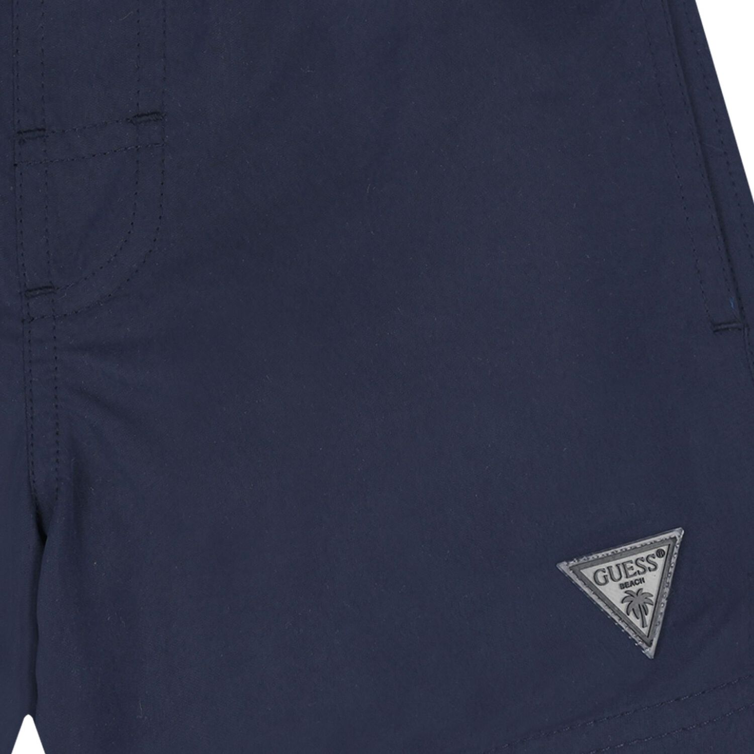 Boys Navy Blue Logo Swim Shorts, 2, hi-res image number null