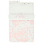 Pink & Ivory Geo Map Baby Nest, 1, hi-res