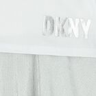 Girls Silver & White 2-In-1 Dress, 1, hi-res