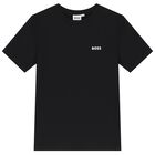 Boys Black & White Logo T-Shirts ( 2-Pack ), 1, hi-res