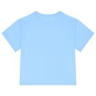Boys Blue Logo T-Shirt, 3, hi-res