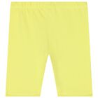 Girls White & Green Leggings Set, 2, hi-res