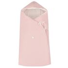 Girls Pink & White Stars Baby Nest, 1, hi-res