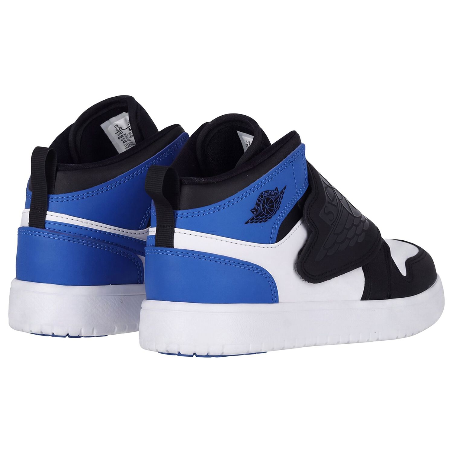 Blue, Black & White Sky Jordan 1 Trainers, 5, hi-res