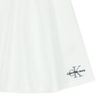 Girls White Logo Skirt, 1, hi-res
