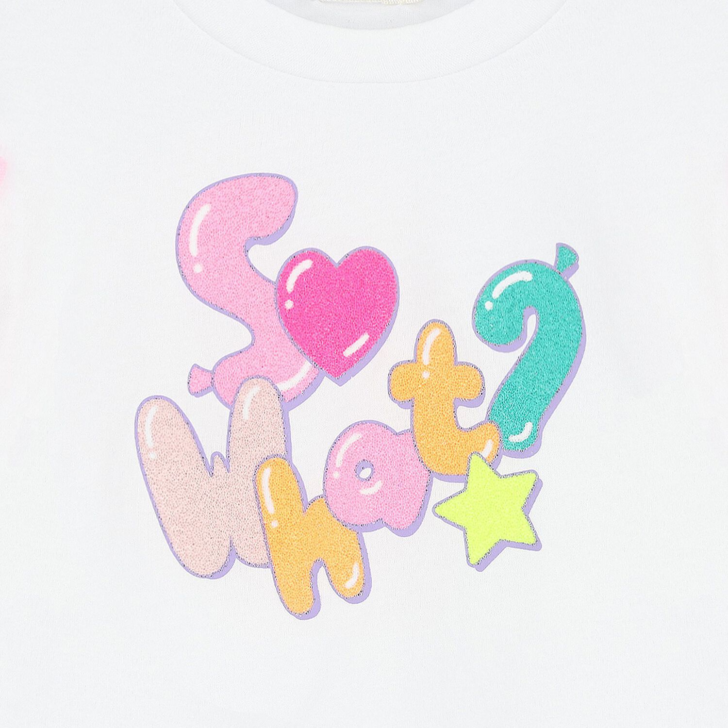 Girls White Ruffled Top, 1, hi-res image number null