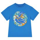Boys Blue Logo T-Shirt, 2, hi-res