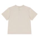 Younger Boys Beige T-Shirts ( 2 Pack ), 2, hi-res