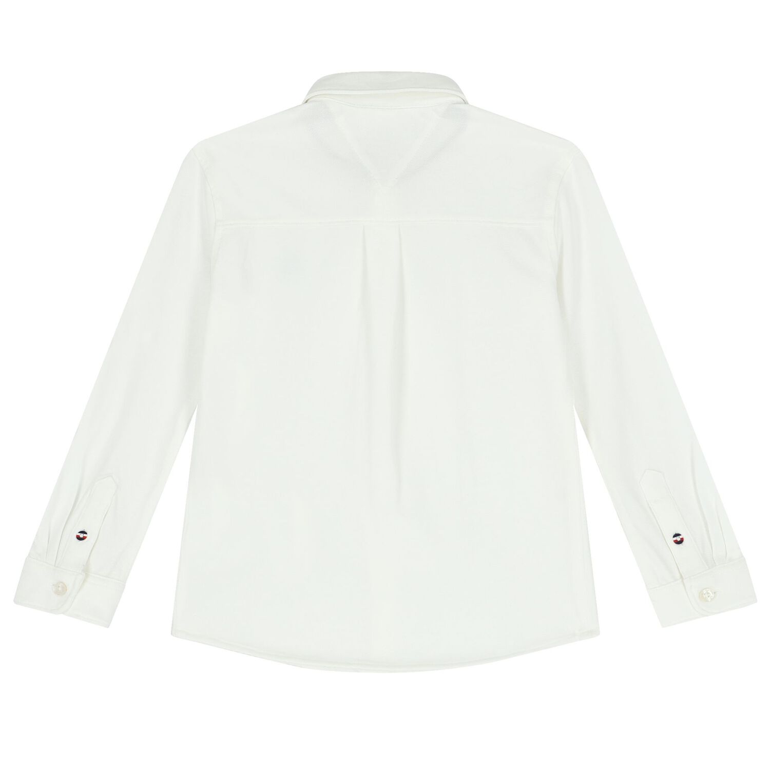 Boys White Logo Shirt, 1, hi-res image number null