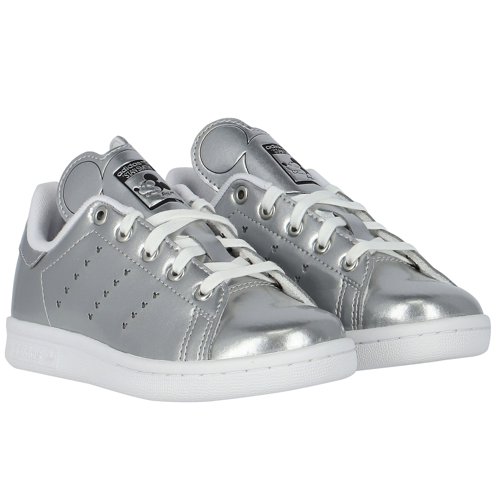 Originals stan smith kids silver on sale
