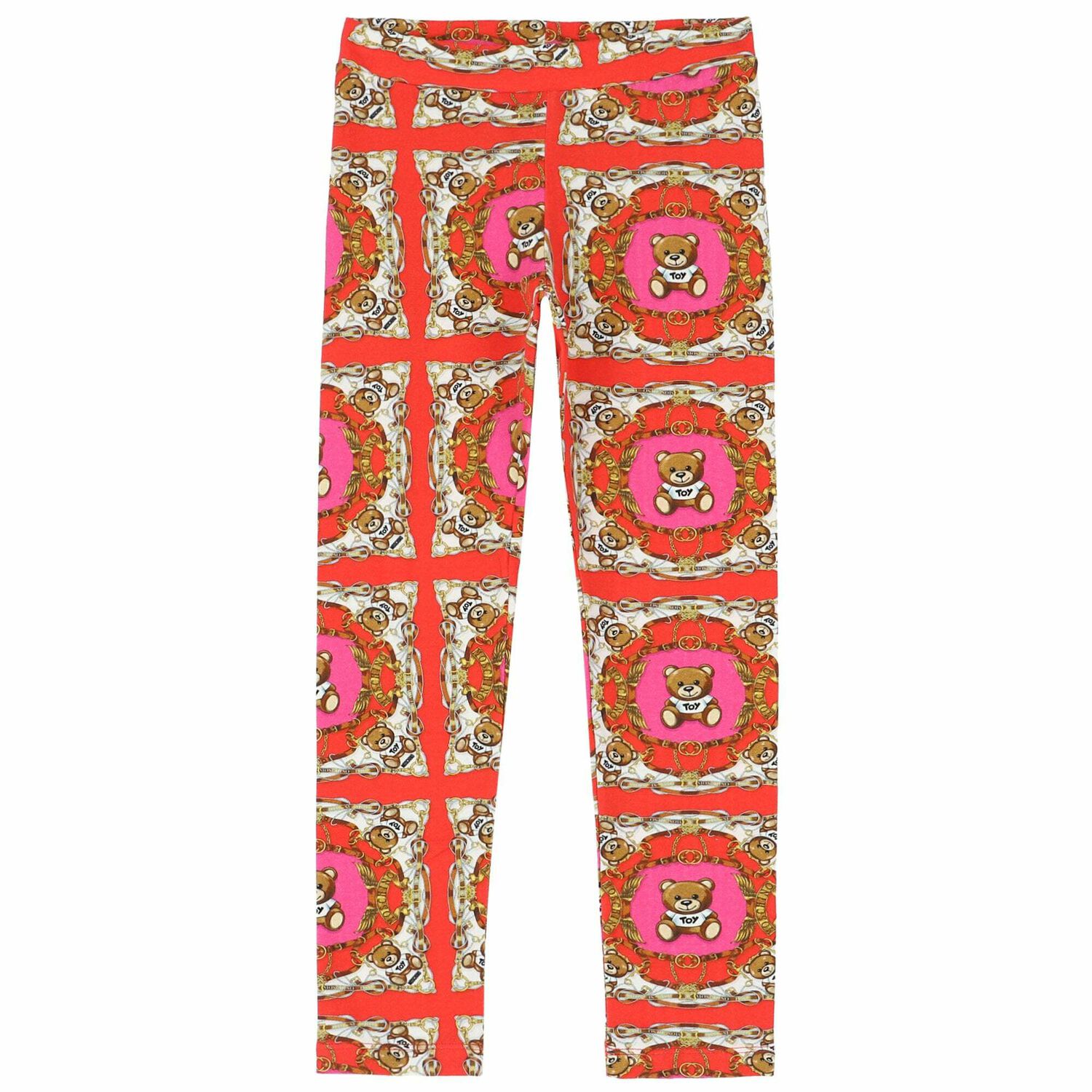 Girls Pink Logo Leggings Set, 1, hi-res image number null