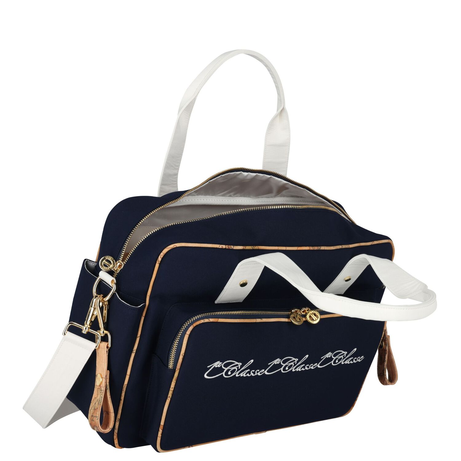 Navy Blue Logo Baby Changing Bag, 1, hi-res