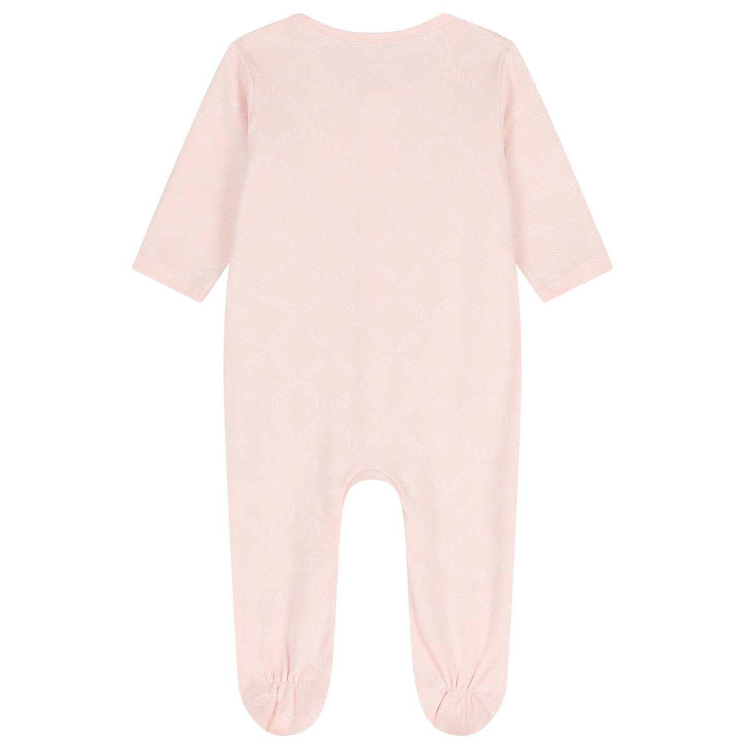 Baby Girls Pink Logo Babygrow Gift Set, 2, hi-res