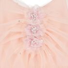 Girls Pink Tulle Dress, 1, hi-res