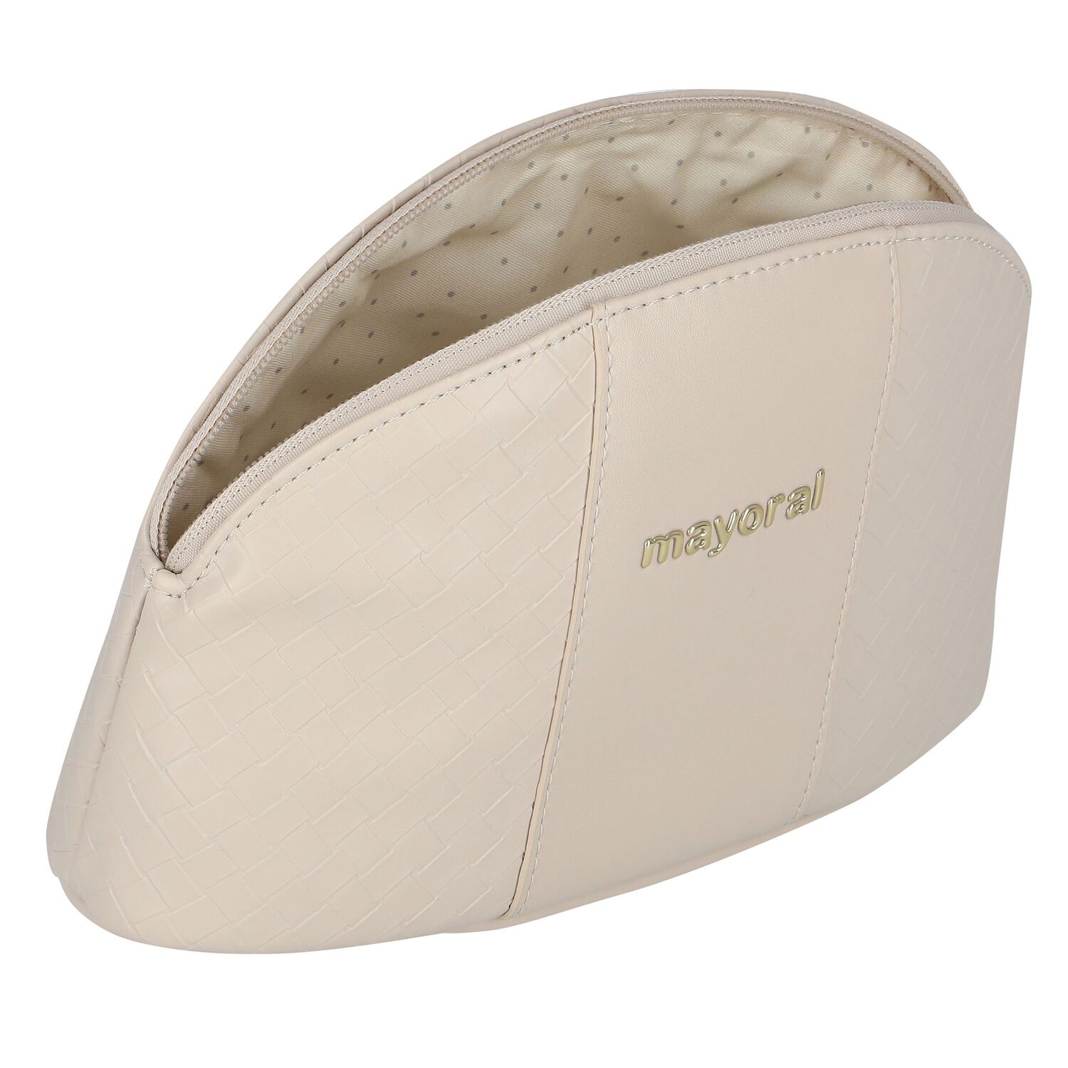 Beige Logo Baby Wash Bag, 1, hi-res image number null
