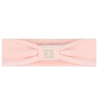 Baby Girls Pink Logo Headband, 1, hi-res