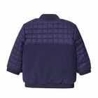 Younger Boys Navy Blue Jacket, 1, hi-res