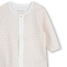 Baby Girls Ivory & Gold Logo Babygrow Gift Set, 1, hi-res