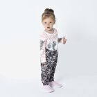 Younger Girls White Logo Top, 1, hi-res