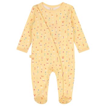 Yellow Confetti Babygrow