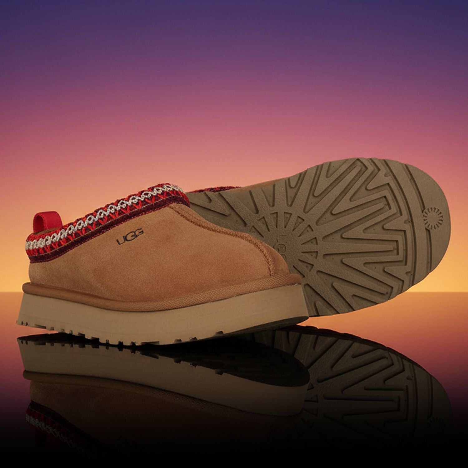 Chestnut Brown Tazz Suede Mules, 1, hi-res