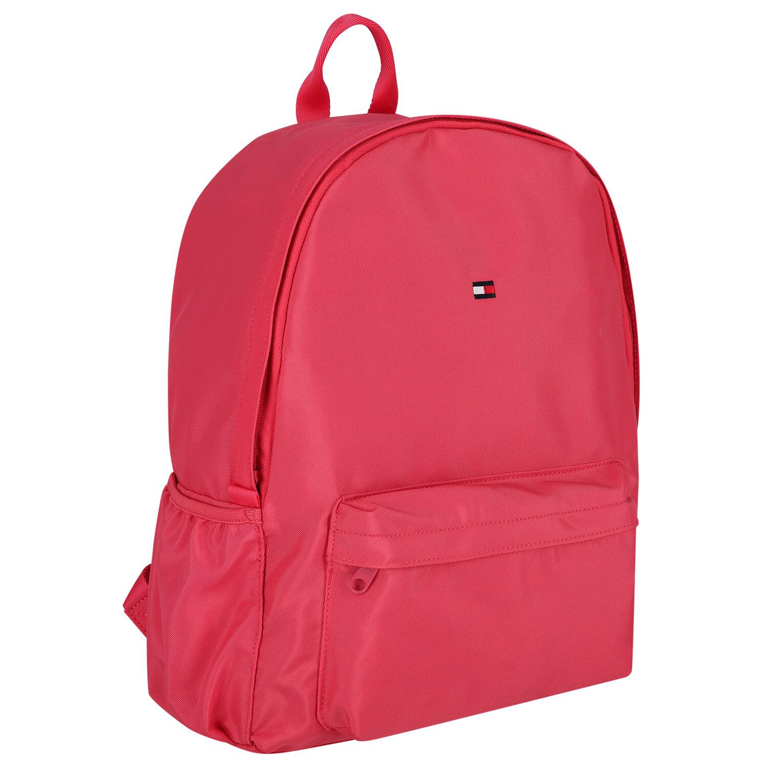 Girls Pink Logo Backpack, 3, hi-res