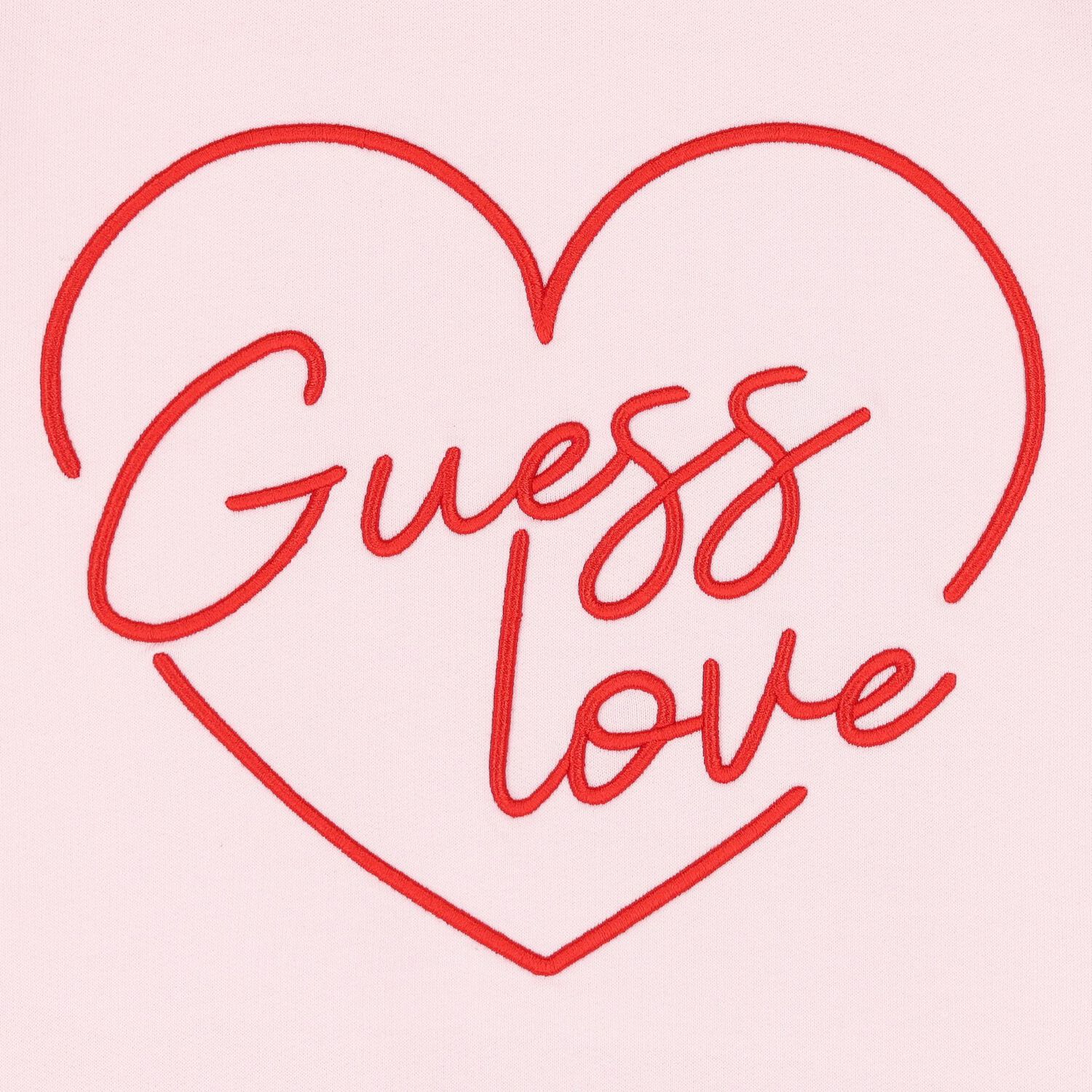 Girls Pink Logo Heart Dress, 1, hi-res image number null