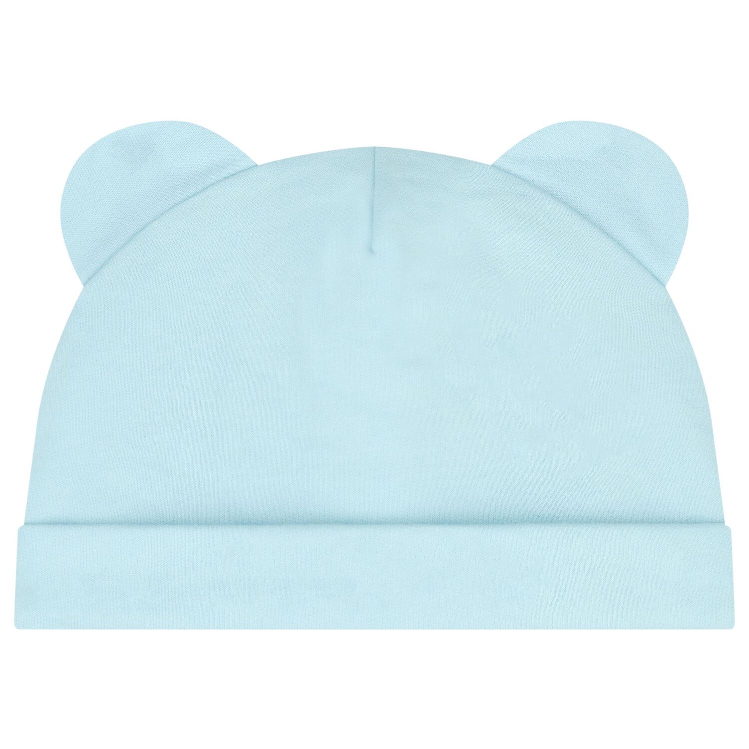 Blue Teddy Bear Logo Hat & Bib Gift Set, 4, hi-res