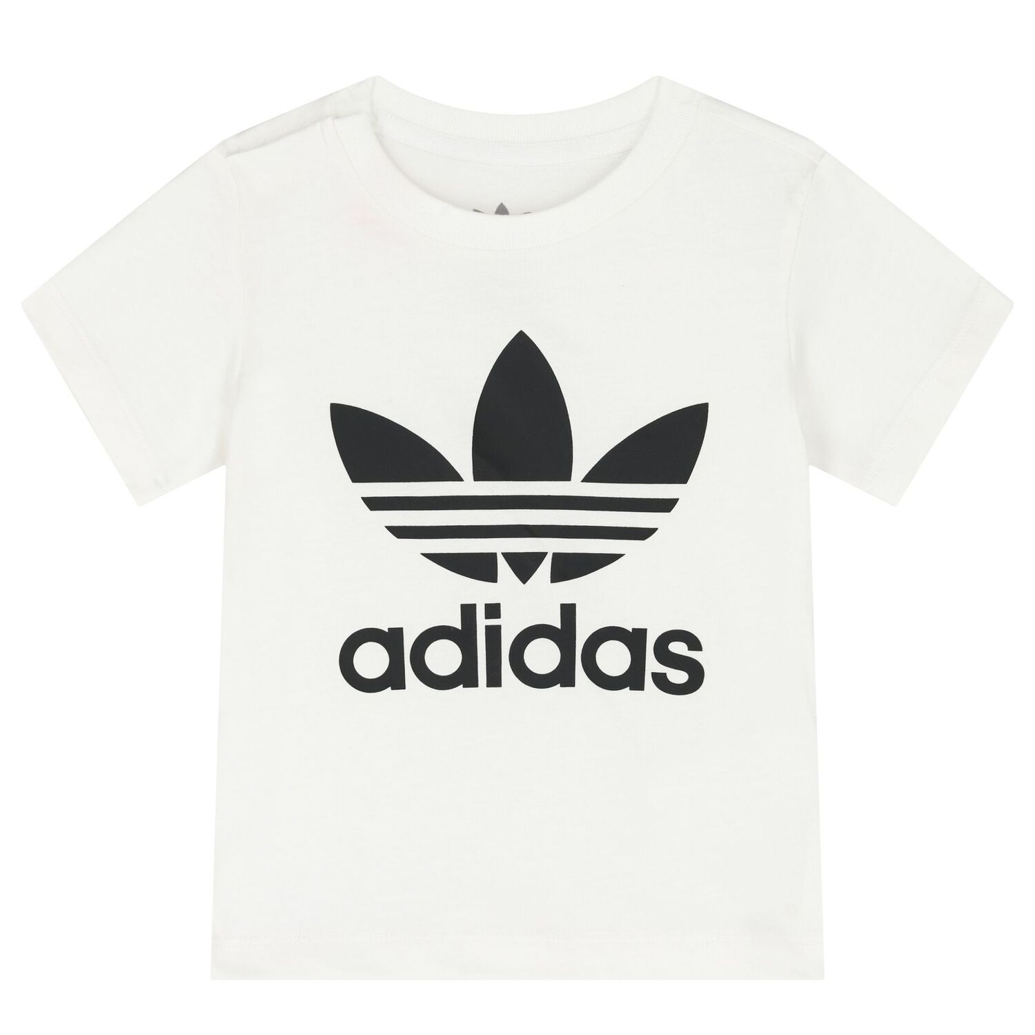 White & Black Logo Shorts Set, 1, hi-res image number null