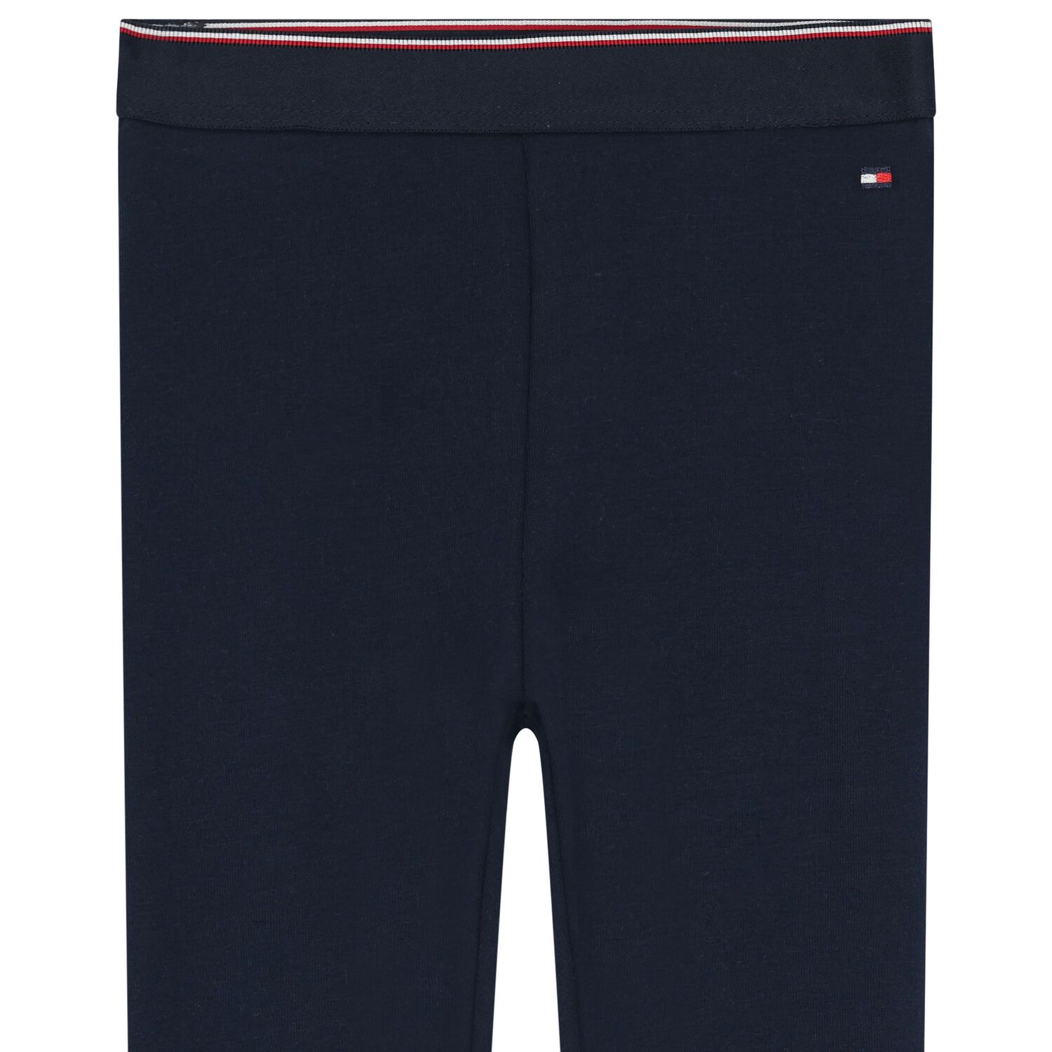 Younger Girls Navy Blue Logo Leggings, 1, hi-res image number null