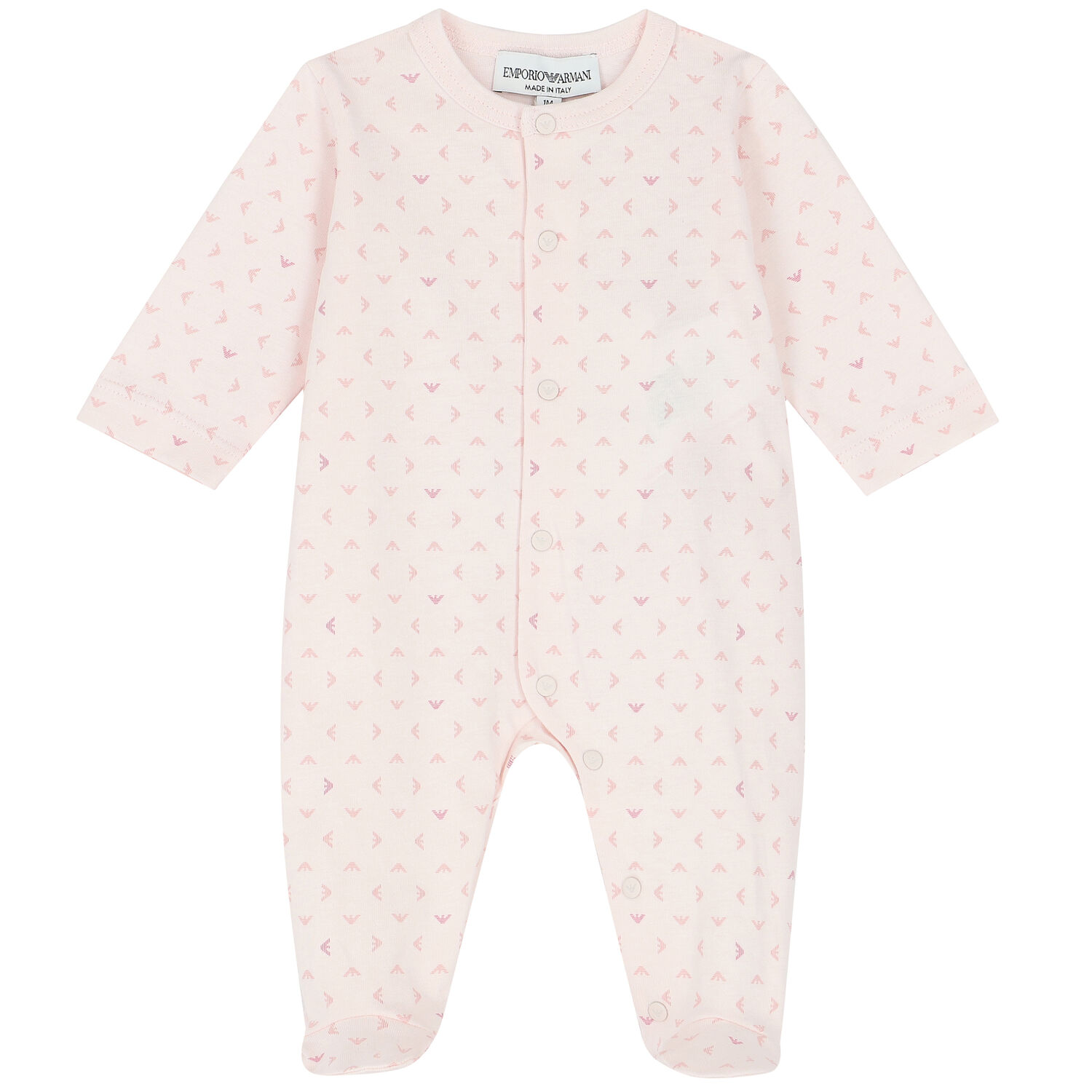 Pink Logo Babygrow Gift Set, 1, hi-res