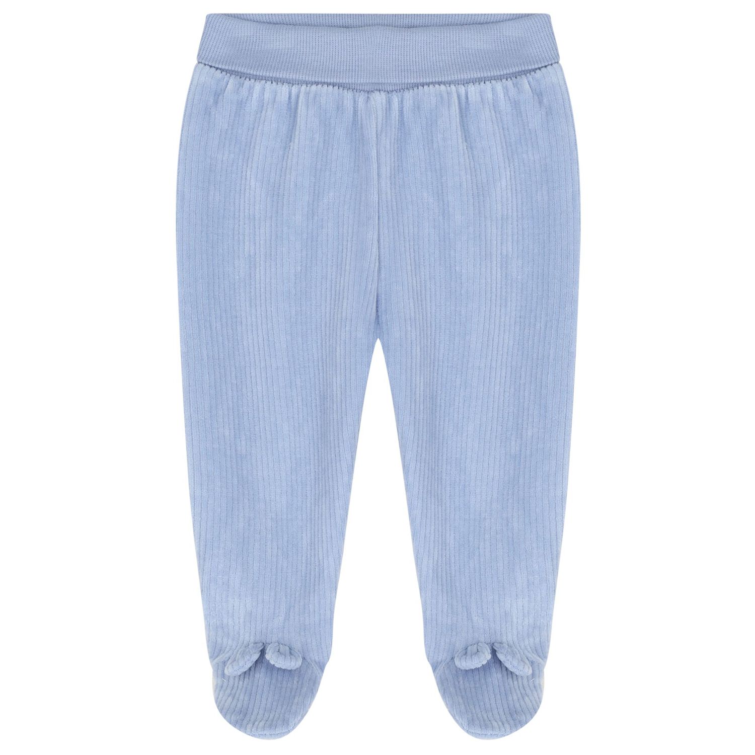 Baby Boys Beige & Blue Sheep & Teddy Bear 2 Piece Babygrow, 1, hi-res