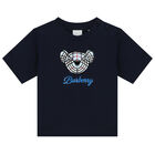 Navy Blue Thomas Bear Logo T-Shirt, 1, hi-res